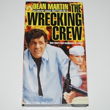 Wrecking Crew VHS Dean Martin Sharon Tate Matt Helm Trilogy '68 Spy Spoof Action
