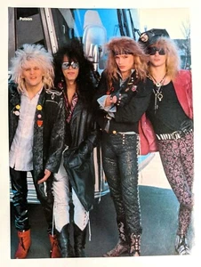 POISON / BRET MICHAELS / BAND MAGAZINE FULL PAGE PINUP POSTER CLIPPING (5) - Picture 1 of 1