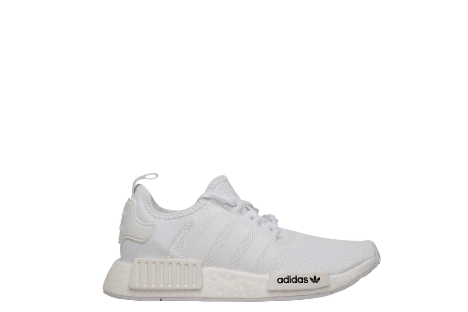 Size 5 (GS) - adidas NMD R1 Low Triple White - FW0432