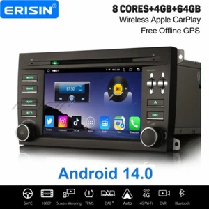 64GB Android 14 Autoradio DAB+ 8 Kern Navi CarPlay CD CANbus SWC Porsche Cayenne - Bild 1 von 24