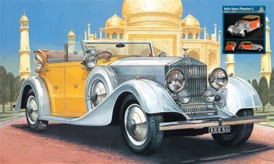 KIT MODELLINO AUTO STATICO ITALERI ROLLS ROYCE PHANTOM II MODELLISMO SCALA 1:24 - Immagine 1 di 4