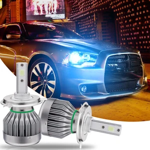 Kit de bombillas de faros LED ZAFIRO azul hielo para Dodge Charger 2011-14 8000 k - Imagen 1 de 12