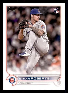2022 Topps Update Ethan Roberts #US256 Rookie Chicago Cubs - Picture 1 of 2