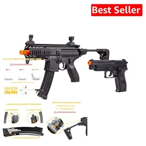 Ultimate Airsoft MPX Rifle and P226 Pistol Kit - Durable, Adjustable, Powerful - Picture 1 of 11