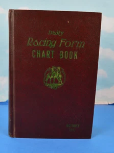 1951 Daily Racing Form Chart Book October 1951 Thoroughbred Horse Racing - Bild 1 von 7