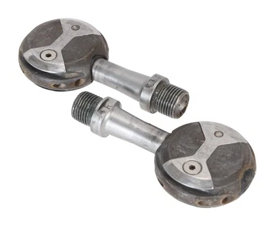 Pedales de bicicleta de carretera Speedplay Zero sin clip negros 53 mm cromoly 4 pernos Tri Race TT Foto 1 de 4