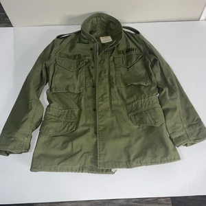 US Army M-65 Field Jacket S 1960s Cold Weather Coat Conmar Zipper - Picture 1 of 6