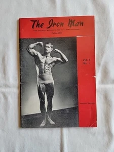 RARE Peary Rader THE IRON MAN Magazine FRAYSHER FERGUSON JAN FEB 1948 VOL 8 NO 1 - Picture 1 of 1