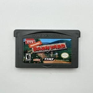 Nintendo Game Boy Advance Nickelodeon Barnyard Tested & Working THQ GBA 2006 - Picture 1 of 3