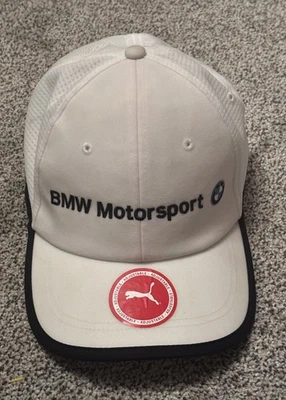 PUMA оригинальный BMW мотоспорта бейсбольная кепка белый крышка унисекс - Изображение 1 из 4