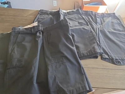 Red Kap Work Uniform Work Shorts Black Size 36 HUGE LOT 5 Pairs Excellent Pocket - Image 1 of 4