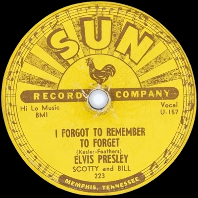 Elvis Presley – Mystery Train / I Forgot To Remember To Forget 223, US, 1955 - Image 1 of 4