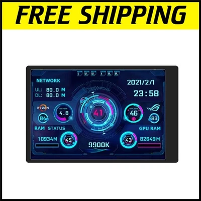 Versatile 3.5-Inch IPS Mini Screen with USB - Monitor CPU/GPU/RAM Effortlessly - Image 1 of 4