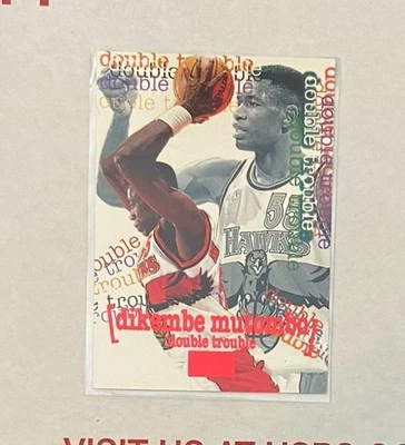 Dikembe Mutombo 1996-97 Skybox Premium Star Rubies Parallel Card #273 Ruby - Image 1 of 4