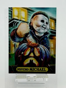 Halloween PSYCHO MICHAEL Myers Metal Trading Card Artist Signed Limited Edition - Picture 1 of 3