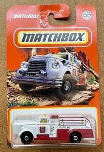 2022 Matchbox #46 MBX Fire Dasher (White/Red)❤️🤍❤️🤍 - Picture 1 of 3
