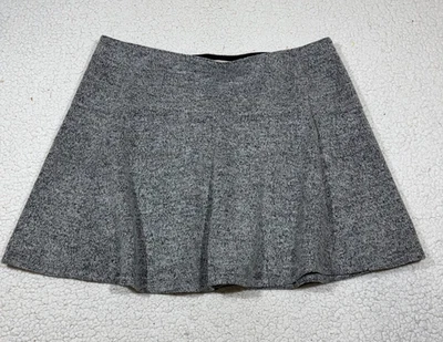 Falda circular Ann Taylor LOFT para mujer una línea talla XL polar gris ropa de carrera Foto 1 de 4