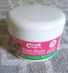 Sealed BIIDEY Tear Remover Eye Stain Wipes, 60 Count 12/2025 - Picture 1 of 3