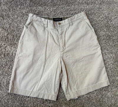 Structure Men's Chino Shorts Size 34 Beige Flat Front Pockets Carpenter Work - Image 1 of 3