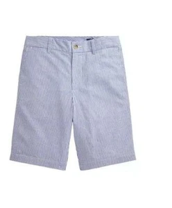 NWT Ralph Lauren Boy Multi Slim Fit Stretch Cotton Seersucker Shorts 20 pno1721 - Picture 1 of 3