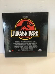 Jurassic Park Laserdisc 3 Disc Letterbox Edition Box Set LD - Picture 1 of 2