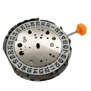 JS16 Genuine Quartz Watch Movement Day/Date/Calendar at 3 Replacement E - Picture 1 of 5
