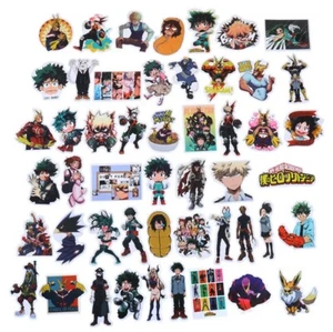 My Hero Academia 50 Anime Stickers Decal Lot Cartoon Izuku Shoto Katsuki - Picture 1 of 12