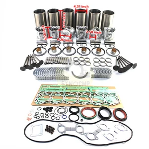 Kit de reconstrucción de motor 6D110 S6D110 S6D110-1A para cargador de ruedas Komatsu WA350 WA350-1 - Imagen 1 de 10