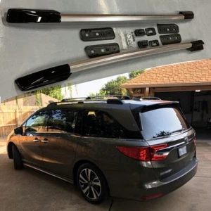 2PCS Roof Rail Racks Fits For Honda Odyssey 2018-2024 Cross Bars Luggage Carrier - Picture 1 of 10