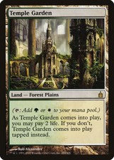 Temple Garden Ravnica: City of Guilds PLD Land Rare MAGIC MTG CARD ABUGames