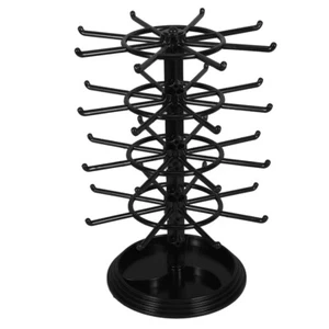 Rotating Jewelry Rack Earring Storage Organizer Bracelet Display - Picture 1 of 12
