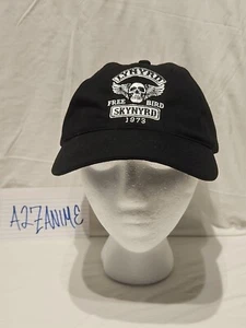 Lynyrd Skynyrd Free Bird 1973 Black Baseball Cap Adjustable Hat NWT - Picture 1 of 6