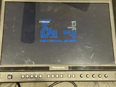 Panasonic BT-LH1710P 17" HD-SDI LCD Monitor, Slight Wear On Exterior - Image 1 of 4