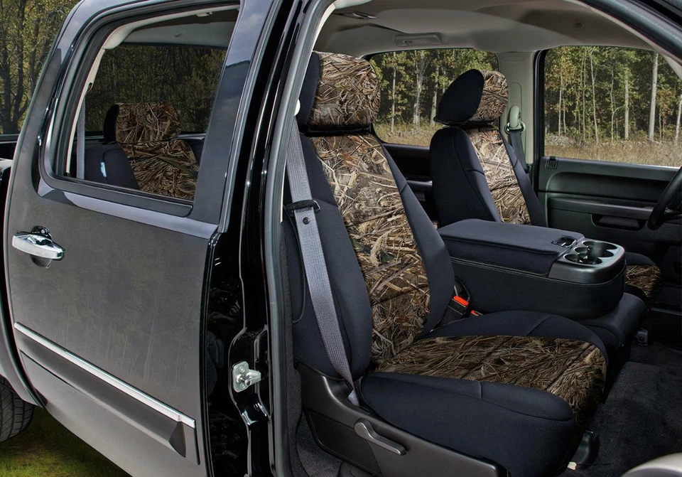 Fundas de asiento Coverking Realtree camufladas ajuste personalizado para Jeep Patriot Foto 1 de 1