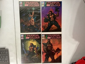 Max Brewster Universal Soldier 1-4 Complete Fleetway Quality NM Marc Sasso 1993 - Imagen 1 de 3