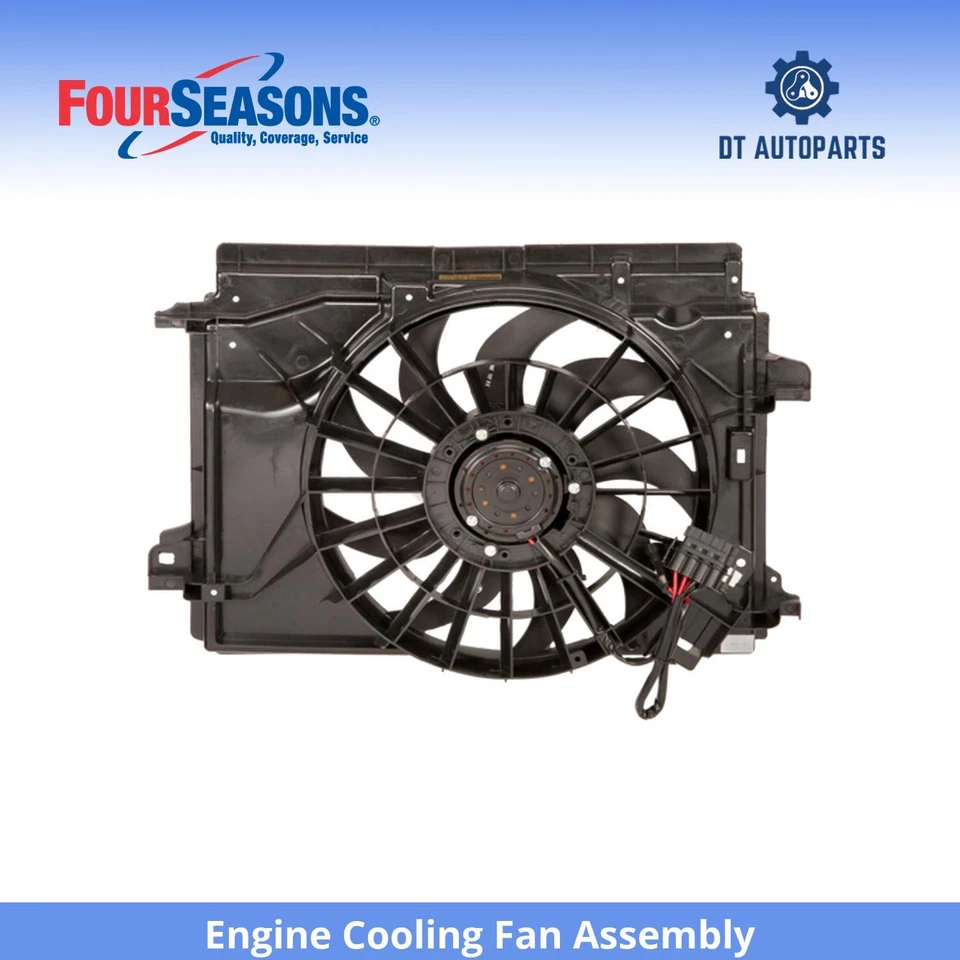 Вентилятор охлаждения двигателя в сборе 4 сезона 2006 2007 для Chevrolet Corvette 2005-2013 годов выпуска - Изображение 1 из 4