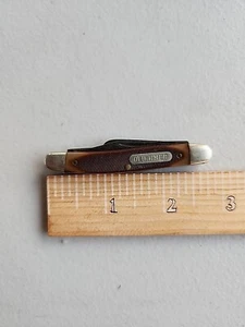 Used Old Timer 3 Blade U.S.A. Scharde Pocket Knife Sharp Knife  - Picture 1 of 8