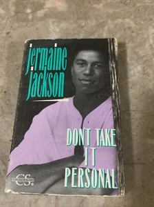 Don't Take It Personal by Jermaine Jackson Rare Cover 1989 Cassette Tape rare - Picture 1 of 3