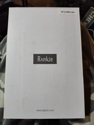 Rankie DisplayPort (DP) to HDMI Cable 4K 6ft R-1102-CB-VB/B13 - Image 1 of 2