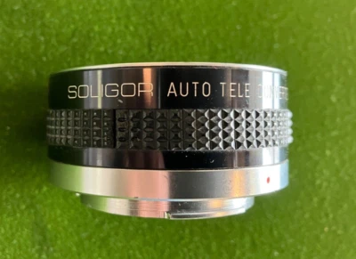 Soligor Auto Tele Converter 2x Extender to Fit Pentax Optical Camera Lens w/Case - Image 1 of 4