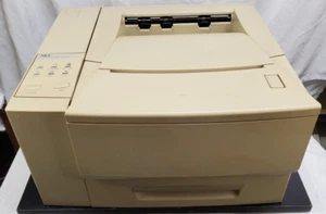 NEC SuperScript 1260 Monochrome Laser Printer -Fires Up-Paper Jams -Parts/Repair - Picture 1 of 16