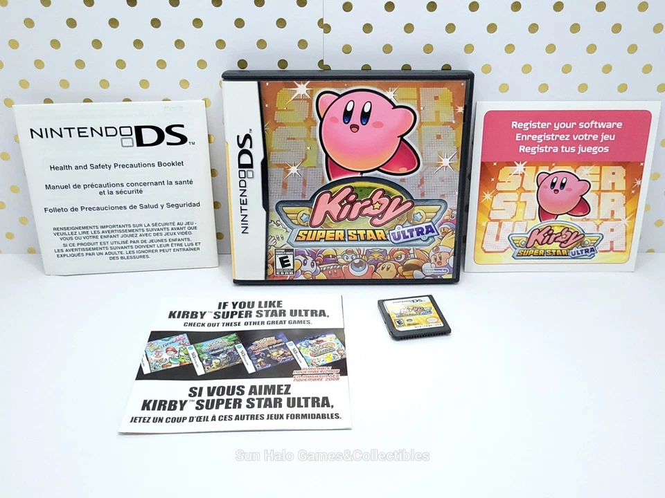 Kirby Super Star Ultra (Nintendo DS, 2008) CIB Complete Authentic, TESTED  - Image 1 of 4