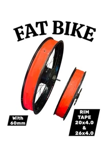 Fat Bike Felgenband 20x4,0 oder 26x4,0 verdicke Felgenbänder Fahrradreifen - Bild 1 von 6