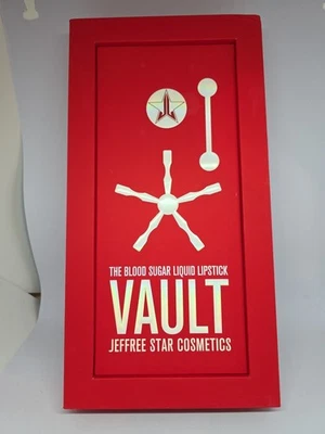 JEFFREE STAR COSMETICS Blood Sugar Mini Liquid Lipstick Vault NIB Read Descrip. - Image 1 of 4