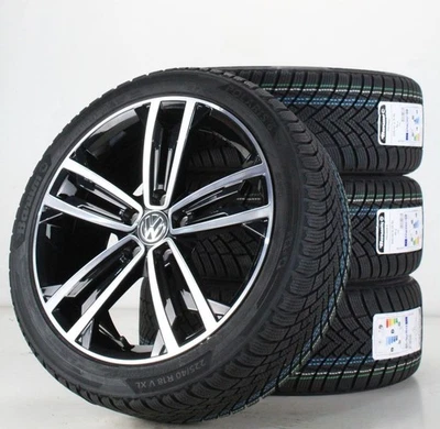 VW Golf 7 GTI GTD TCR R Winterräder 18 Zoll Alufelgen Sevilla Felgen 5G0601025CM - Bild 1 von 4