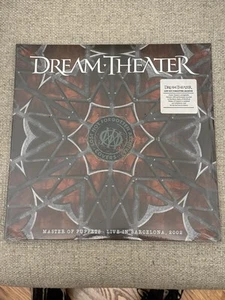 Dream Theater - Master Of Puppets Barcelona 2002 (SILVER 2LP + CD) Only 300 NEW! - Picture 1 of 5