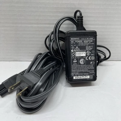 Fuente de alimentación adaptador de CA para AC-LS5 B Sony Cyber Shot DSC-P93 DSC-P100 DSC-P200 Foto 1 de 3