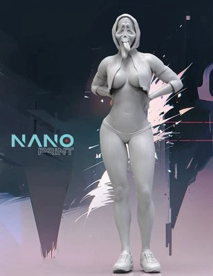 Impresión 1/64 Halloween Niña Para Hotwheels y Dioramas Impreso en 3D Foto 1 de 2