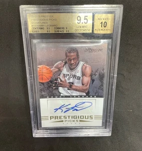 2012-13 Prestige - Prestigious Picks Signatures Kawhi Leonard #14 (AU, RC) - Picture 1 of 1