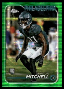 2024 Topps Chrome Quinyon Mitchell Green Sonar Refractor /99 #229 - Picture 1 of 2